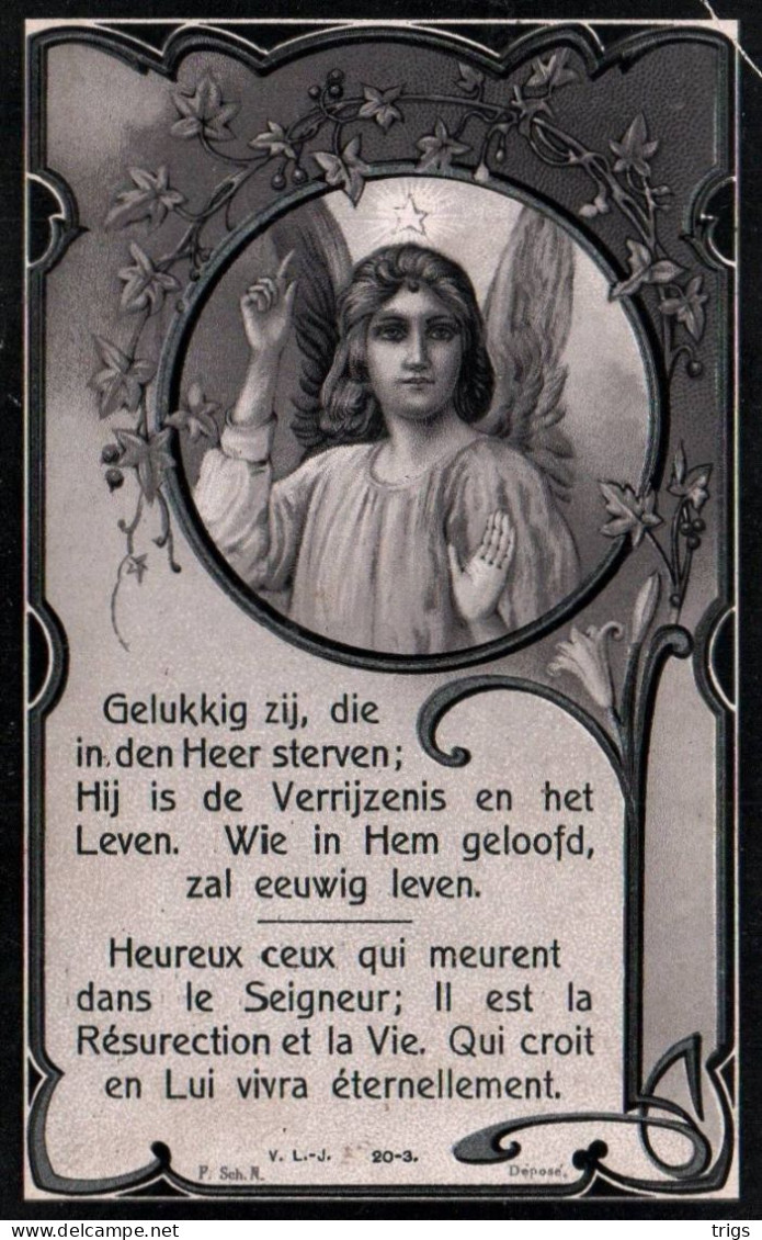 Maria Marina Verhaege (1907-1918) - Devotion Images