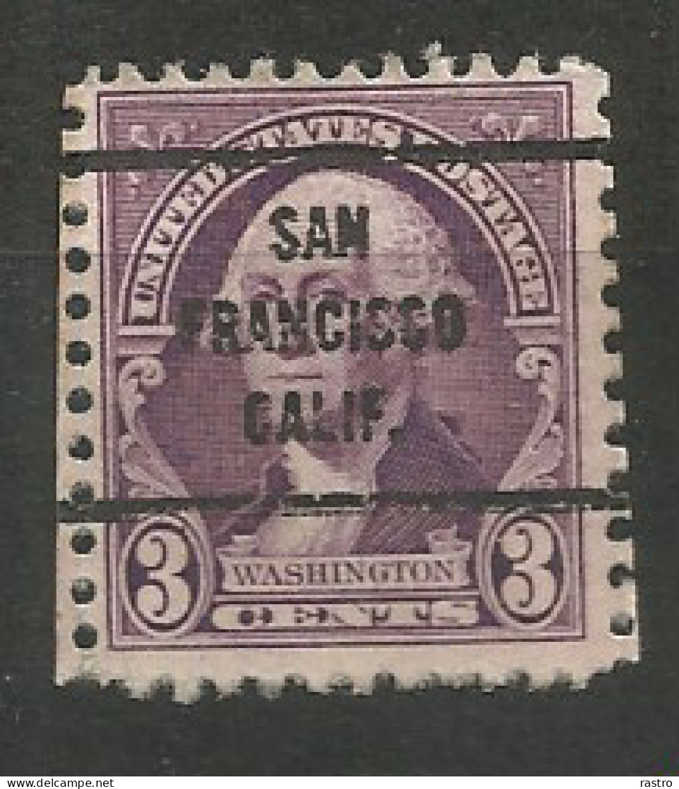 Lot : 20 X N° 684 (Harding) Et 1 X  720 (G. Washington) Tous Surch. "SAN FRANCISCO CALIF." - Precancels