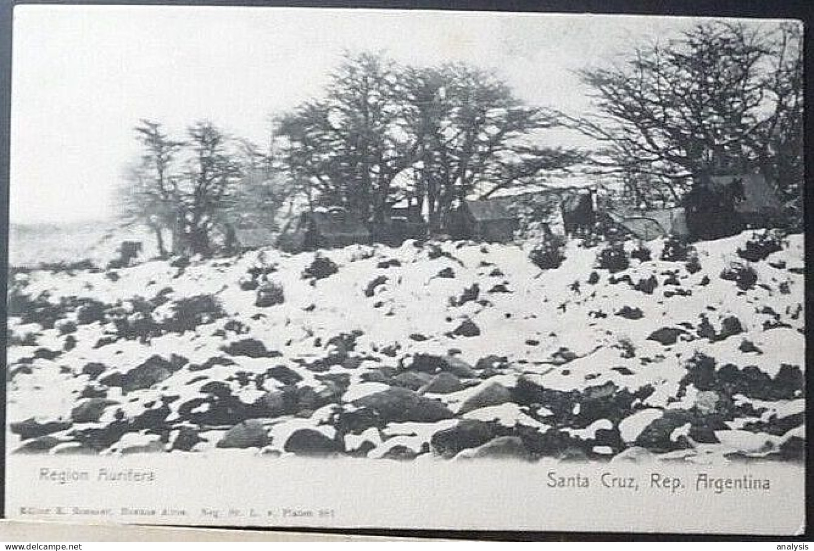 Argentina Santa Cruz Patagonia Village Scene Old PPC Pre 1905 - Argentina