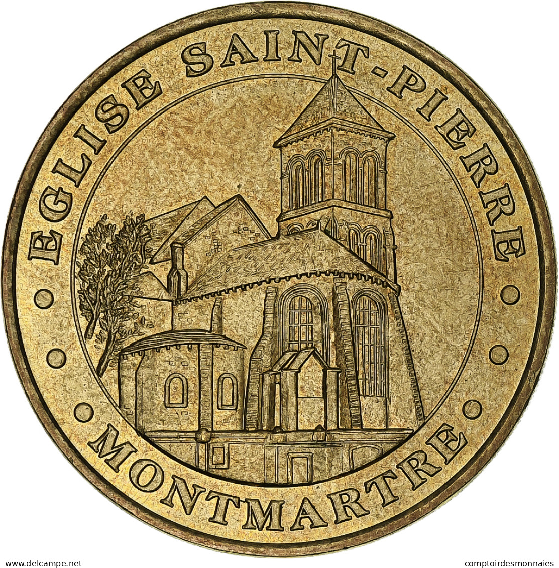 France, Jeton Touristique, Église Saint-Pierre De Montmartre, 2003, MDP - Sonstige & Ohne Zuordnung