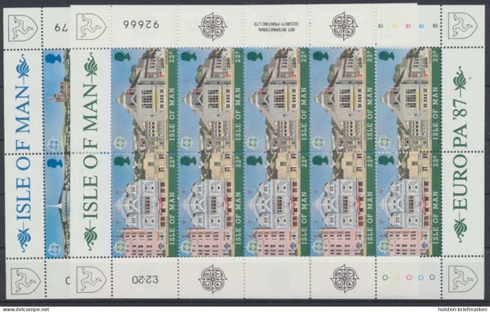 Insel Man, MiNr. 335-338 Kleinbogen, Postfrisch - Isla De Man