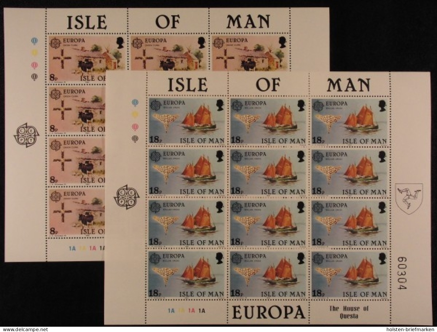 Insel Man, MiNr. 187-188 KB, Postfrisch - Isla De Man