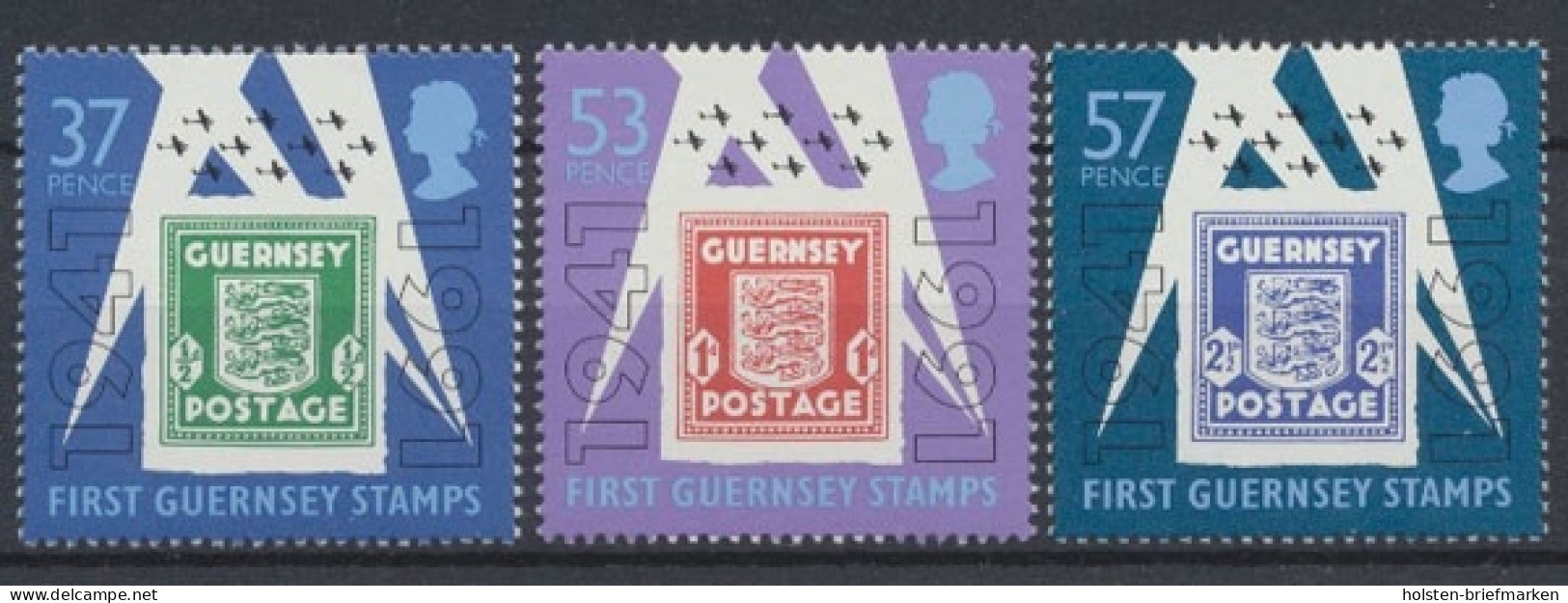 Guernsey, MiNr. 513-515, Postfrisch - Guernesey