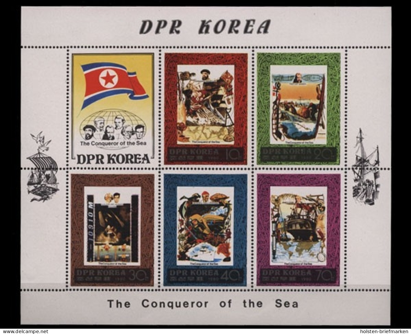Korea - Nord, Michel Nr. 1985-1989 KB, Postfrisch/MNH - Korea, North