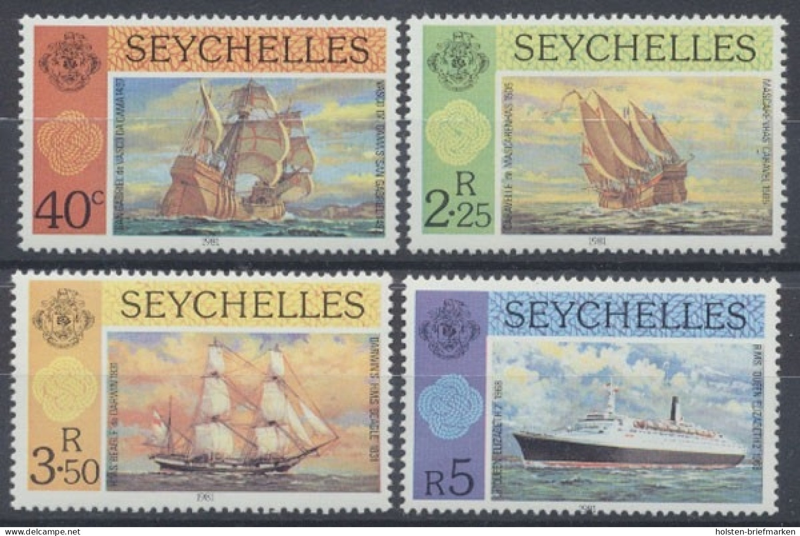 Seychellen, MiNr. 474-477, Postfrisch - Seychelles (1976-...)