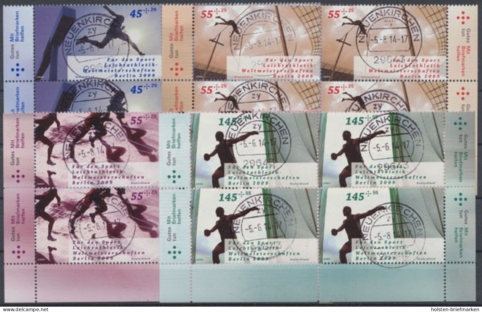Deutschland (BRD), Michel Nr. 2727-2730 VB, Gestempelt - Used Stamps