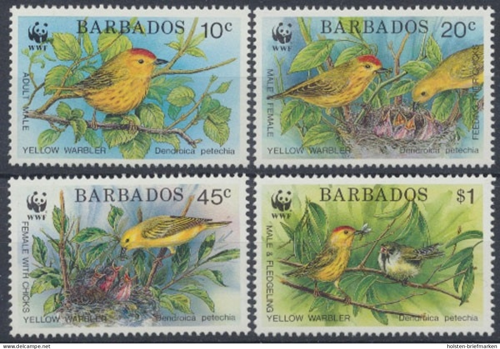 Barbados, MiNr. 770-773, Postfrisch - Barbados (1966-...)