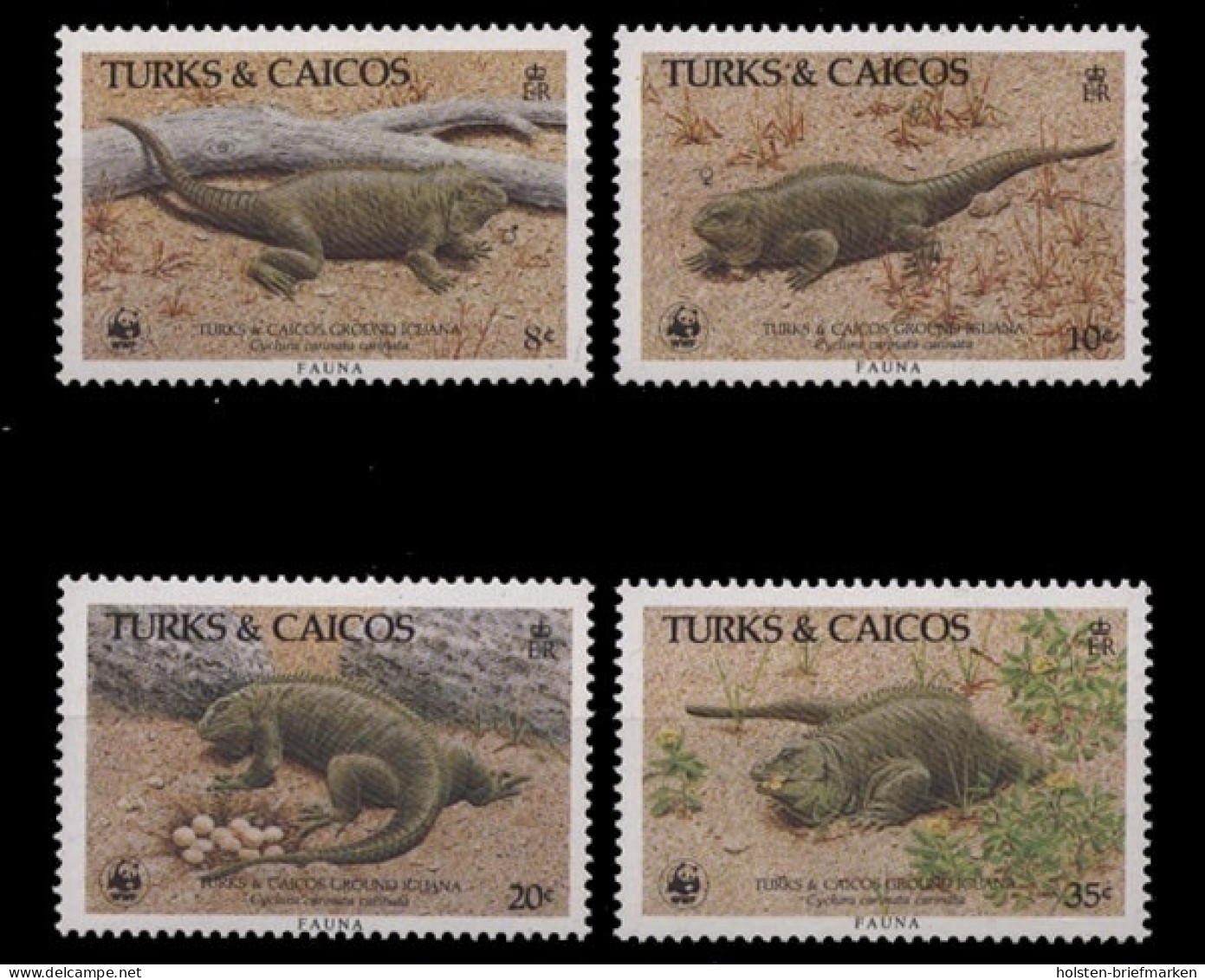 Turks- Und Caicos-Inseln, Michel Nr. 777-780, Postfrisch/MNH - Turcas Y Caicos