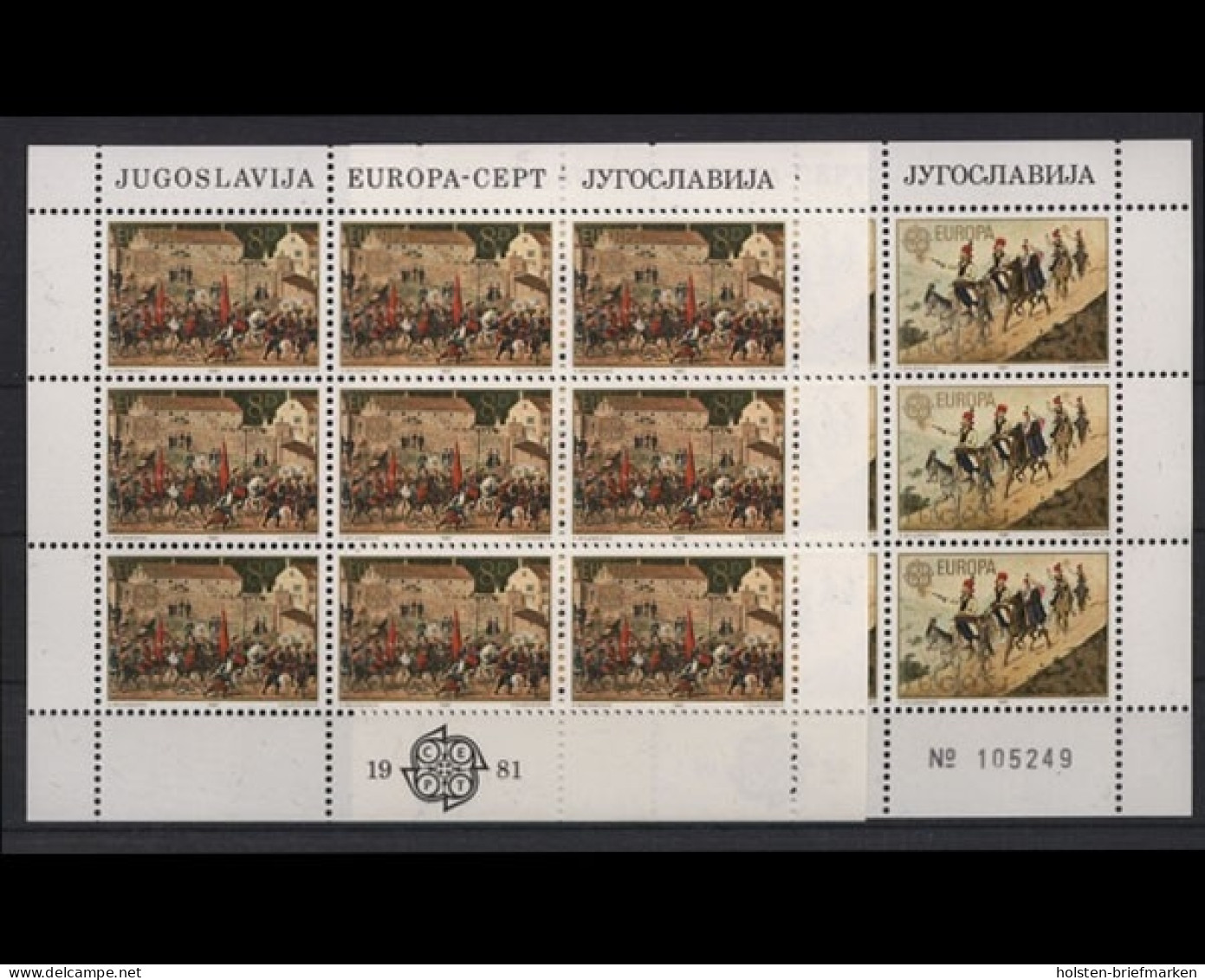Jugoslawien, MiNr. 1883-1884 KB, Postfrisch - Autres & Non Classés