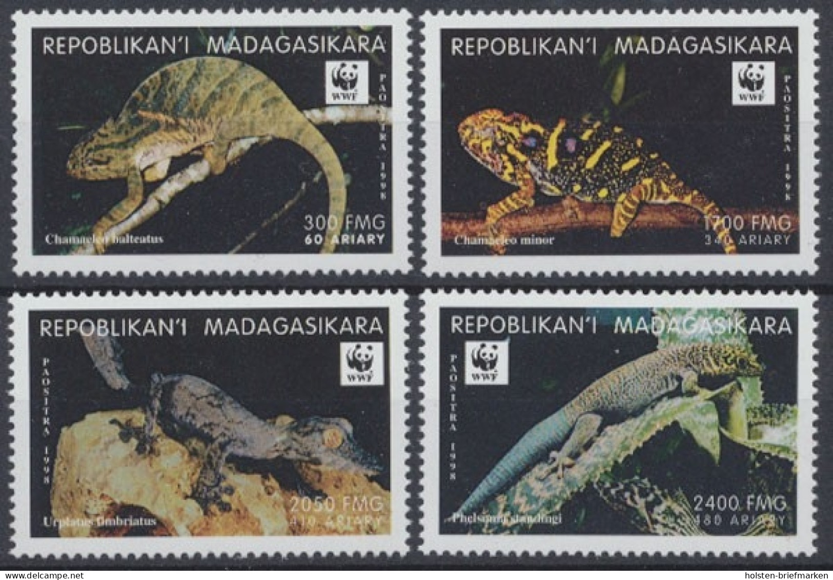 Madagaskar, Michel Nr. 2313-2316, Postfrisch/MNH - Madagascar (1960-...)