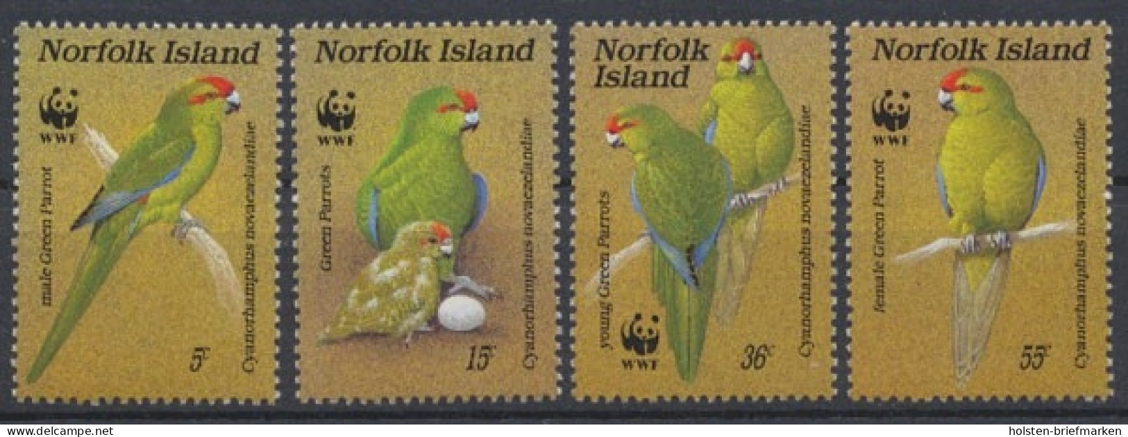 Norfolk-Inseln, Michel Nr. 421-424, Postfrisch/MNH - Isla Norfolk