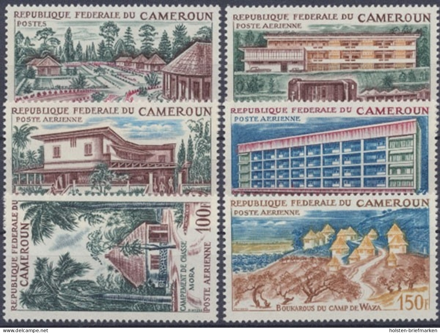 Kamerun, MiNr. 469-474, Postfrisch - Kamerun (1960-...)