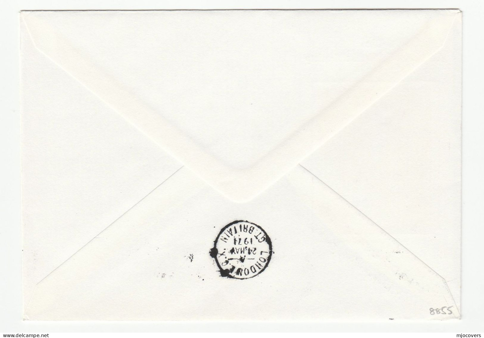 'POST STRIKE DELAYED Postmark COVER 1971 London Methodist  Wesley Anniv Religion GB Event Stamps - Briefe U. Dokumente