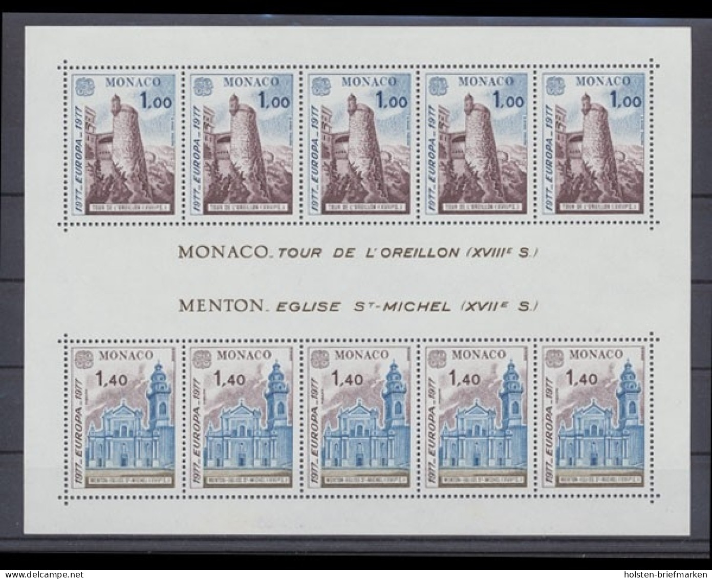 Monaco, MiNr. Block 11, Postfrisch - Autres & Non Classés