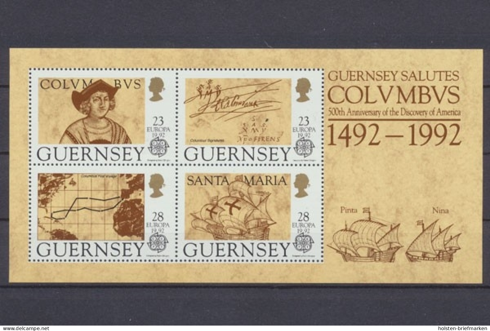 Guernsey, MiNr. Block 8, Postfrisch - Guernesey