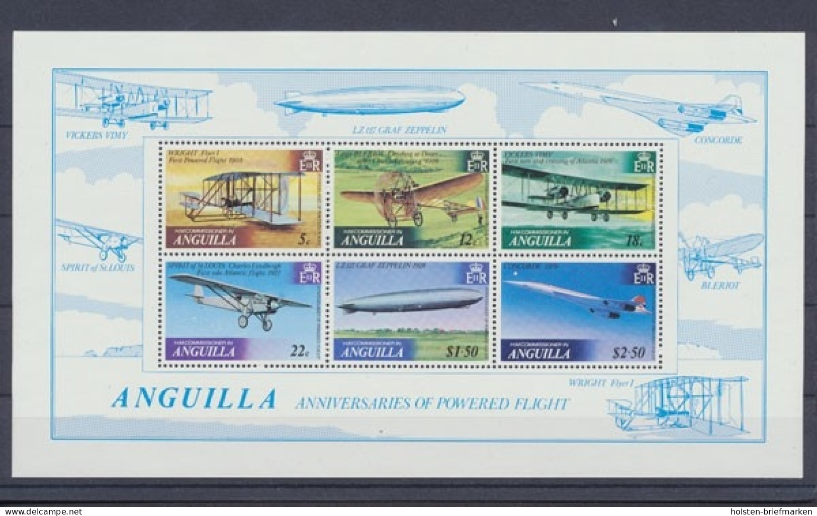 Anguilla, MiNr. Block 26, Postfrisch - Anguilla (1968-...)