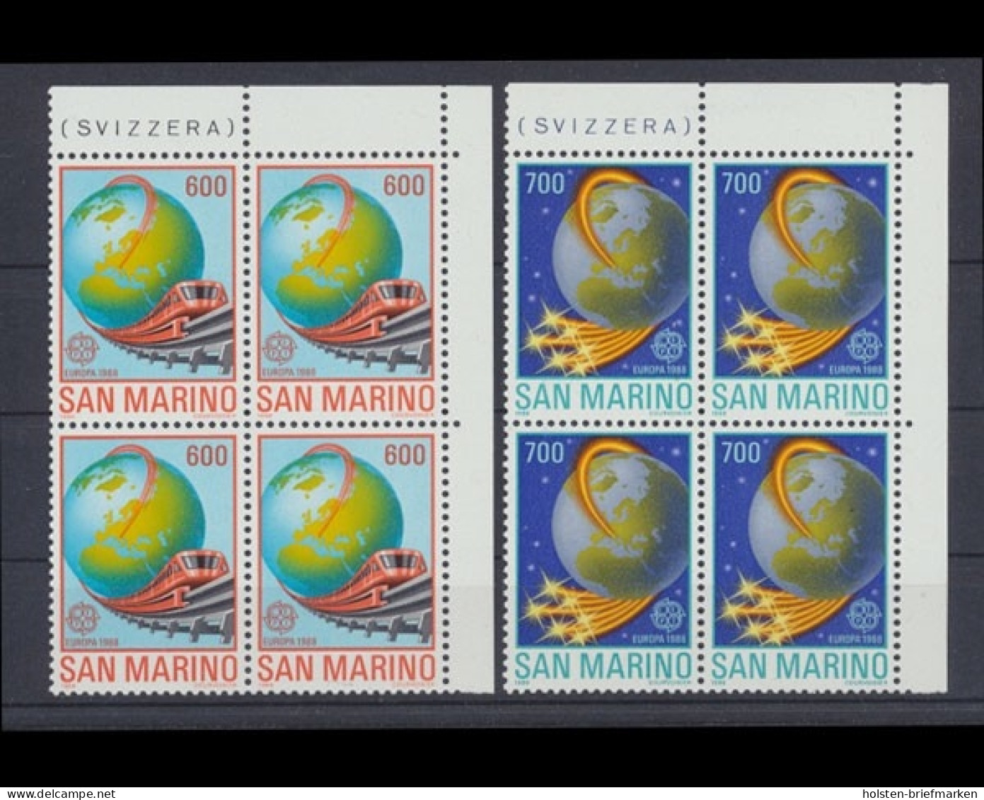 San Marino, MiNr. 1380-1381 (4), Postfrisch - Andere & Zonder Classificatie