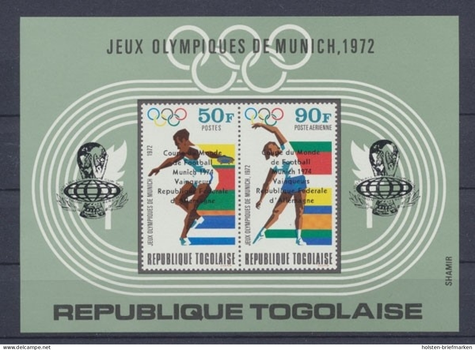 Togo, Michel Nr. Block 90, Postfrisch - Togo (1960-...)