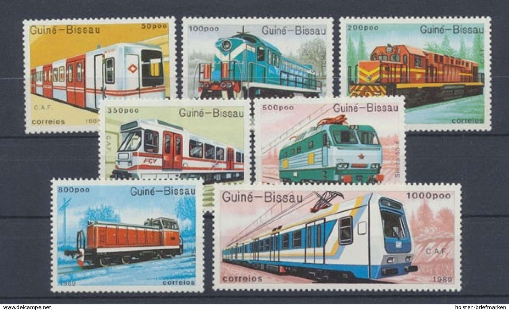 Guinea - Bissau, MiNr. 1033-1039, Postfrisch - Guinée-Bissau