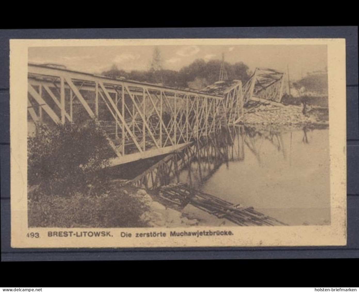 Die Zerstörte Muchawjetzbrücke - Ponts