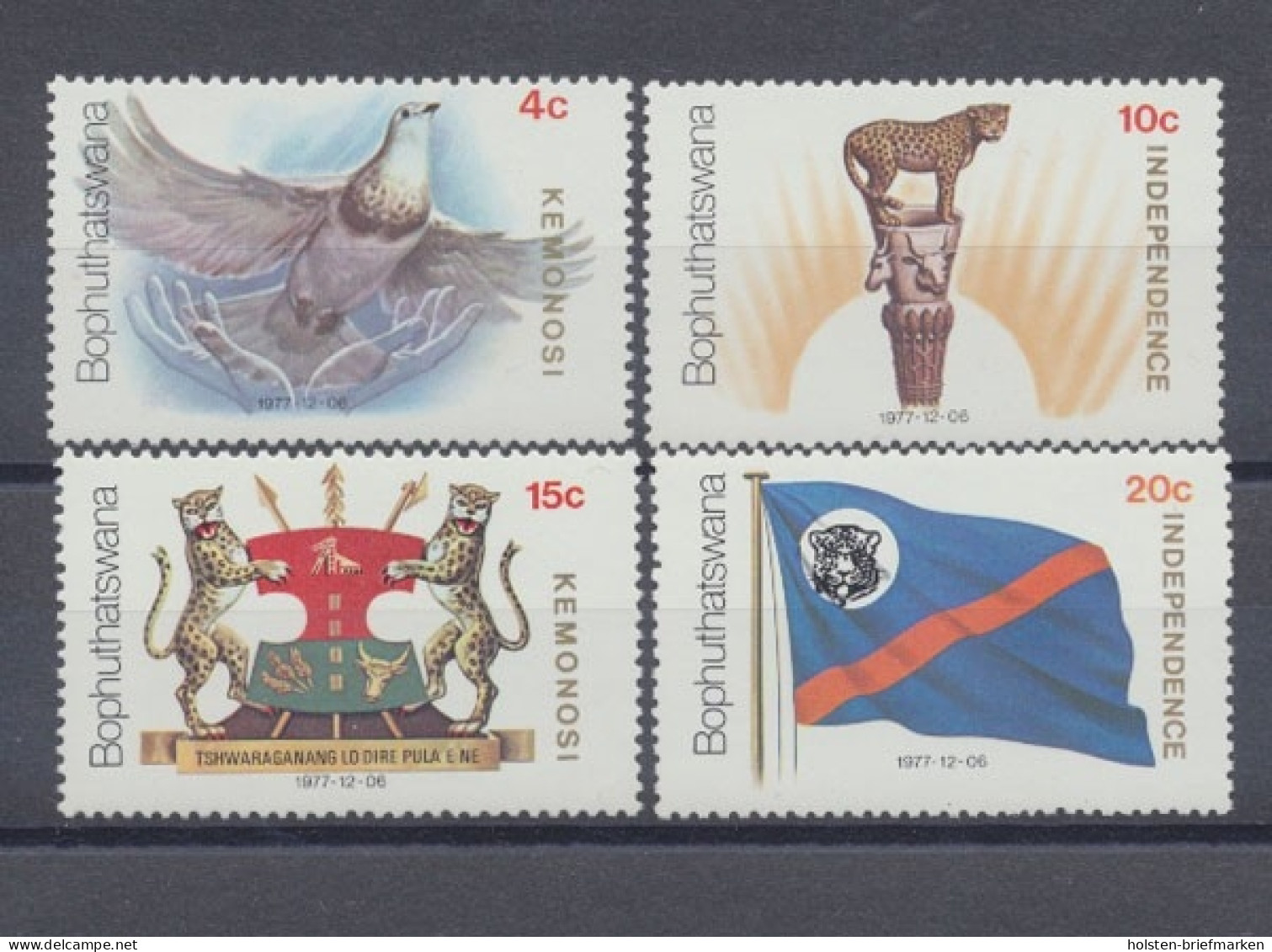 Bophuthatswana, MiNr. 18-21, Postfrisch - Bofutatsuana