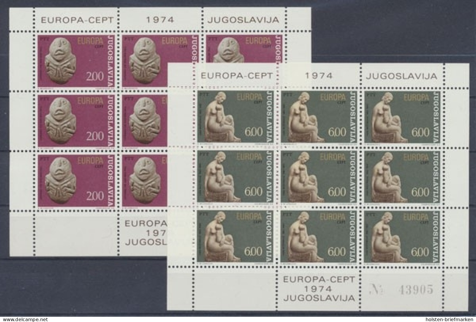 Jugoslawien, MiNr. 1557-1558 KB, Postfrisch - Other & Unclassified