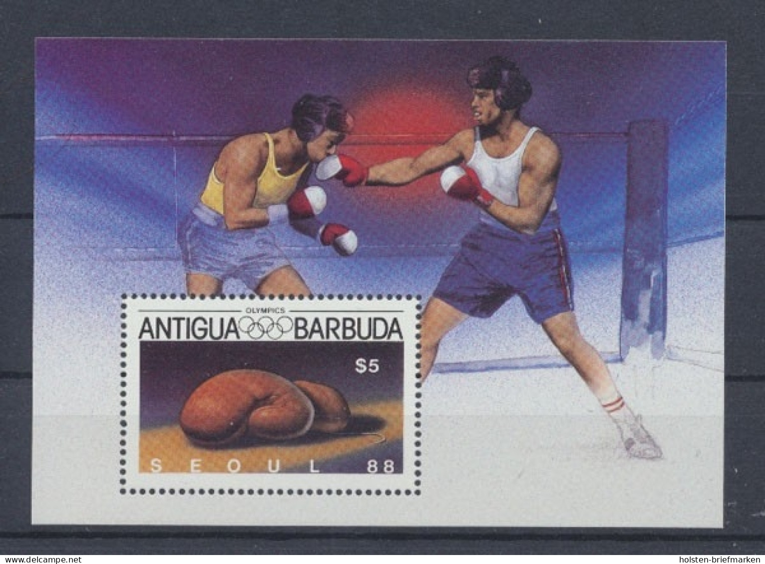 Antigua Und Barbuda, MiNr. Block 125, Postfrisch - Antigua And Barbuda (1981-...)