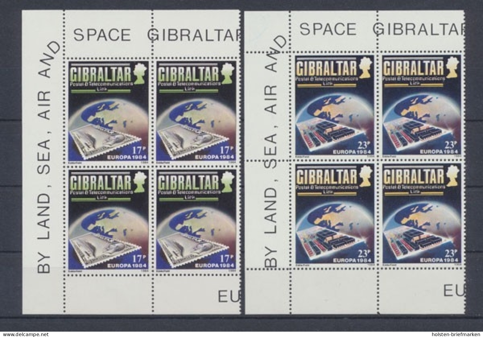 Gibraltar, Michel Nr. 475-476 (4), Postfrisch - Gibraltar