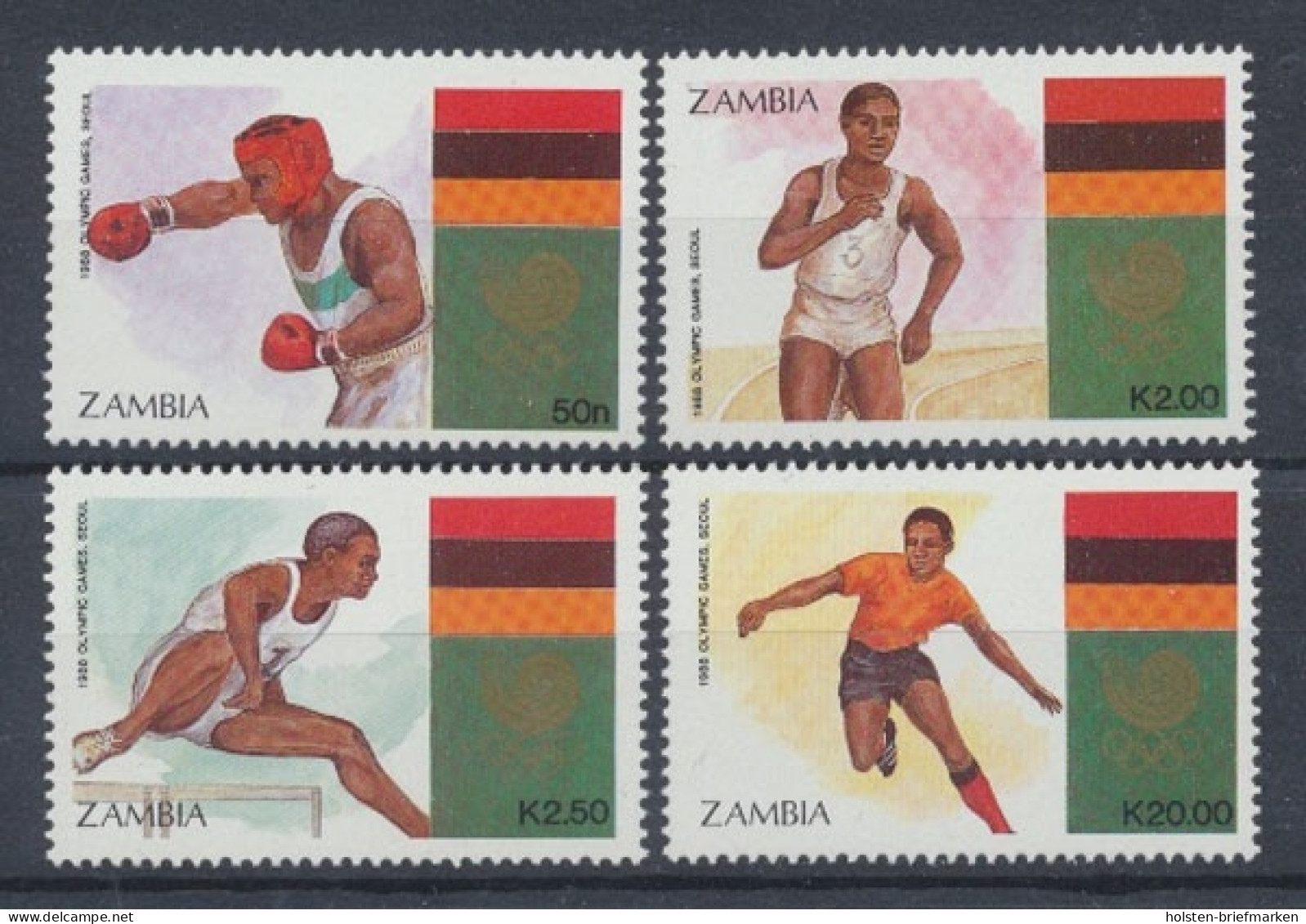 Sambia, Michel Nr. 464-467, Postfrisch - Autres - Afrique