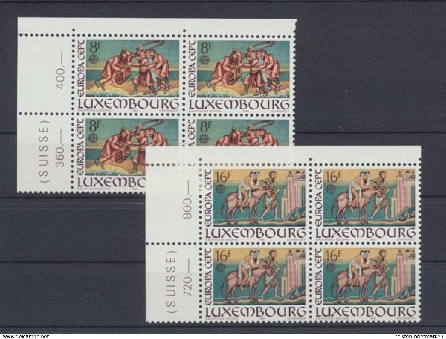 Luxemburg, Michel Nr. 1074-1075 (4), Postfrisch - Altri & Non Classificati