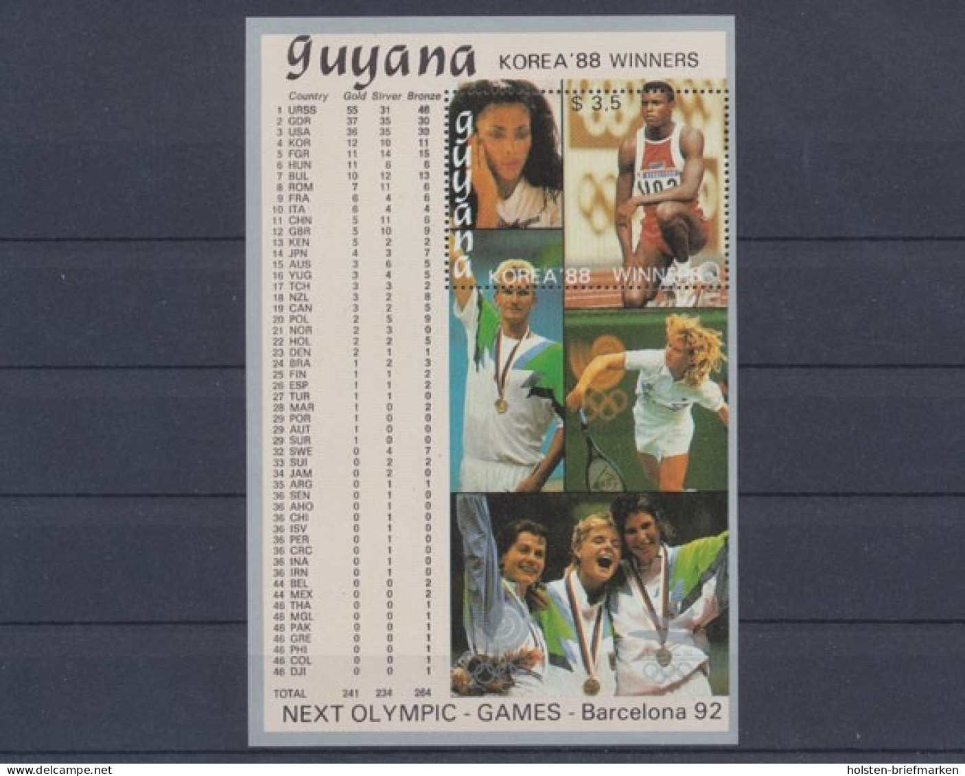 Guyana, Michel Nr. Block 41, Postfrisch - Guyana (1966-...)