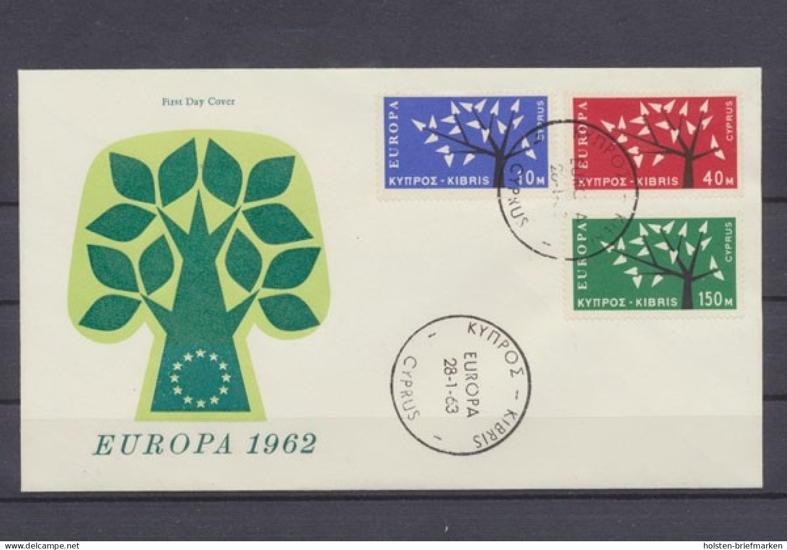 Zypern, Michel Nr. 215-217, FDC - Nuevos