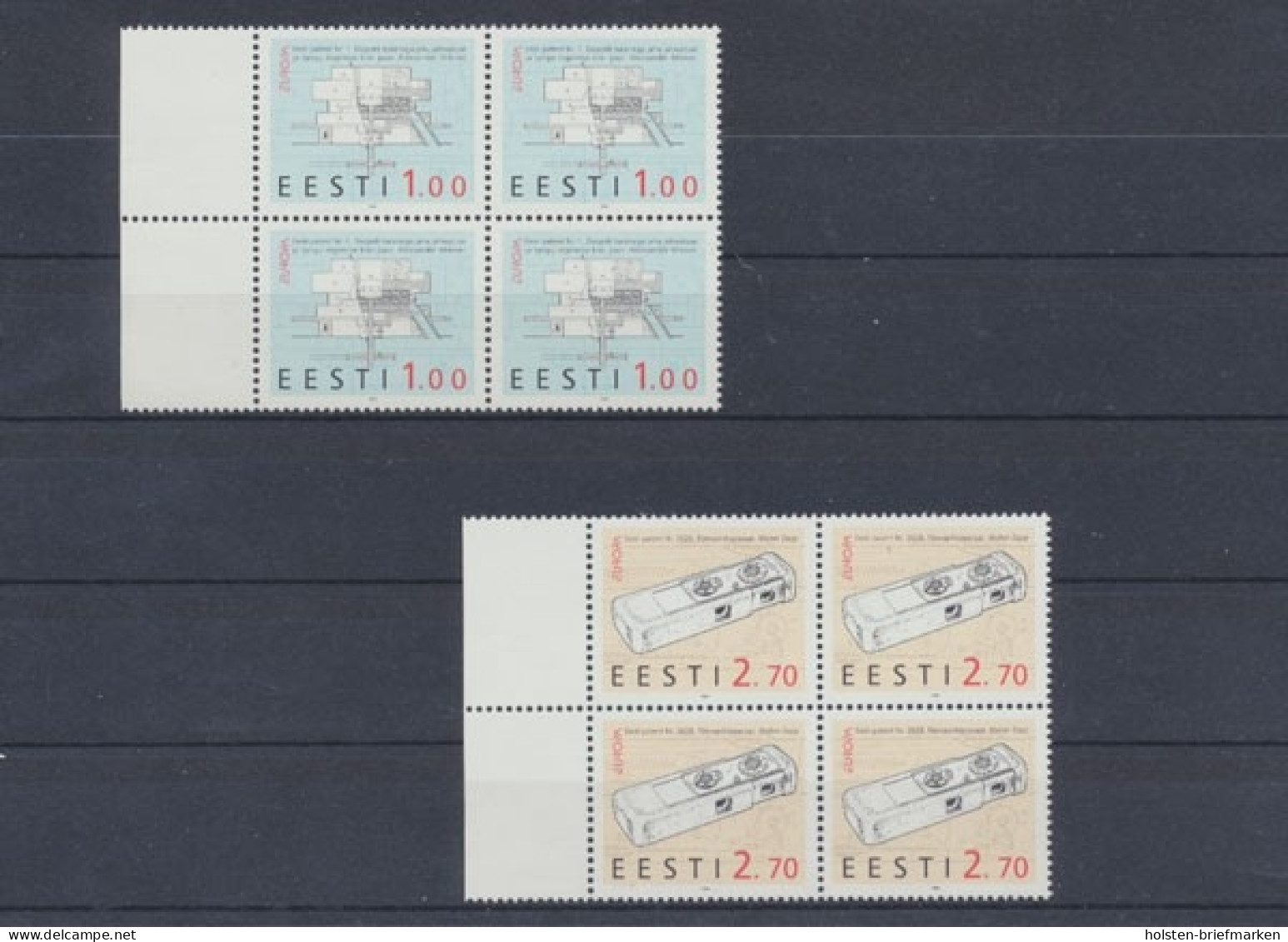 Estland, MiNr. 233-234 (4), Postfrisch - Estland