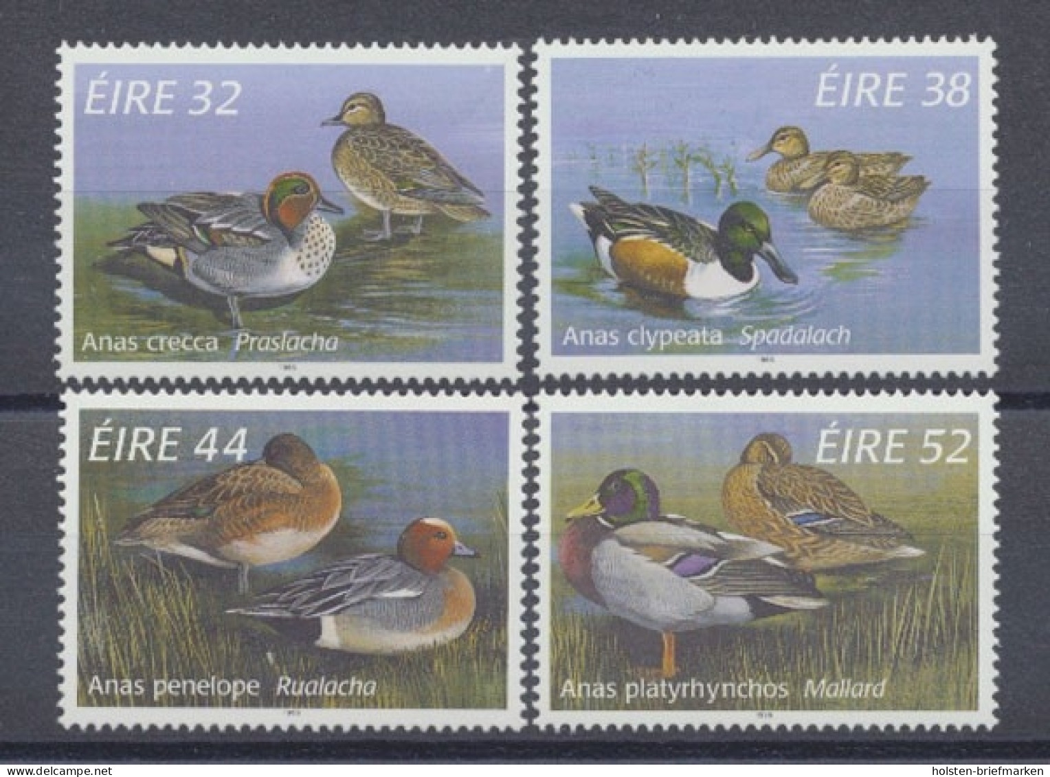 Irland, Vögel, MiNr. 960-963, Postfrisch - Sonstige & Ohne Zuordnung