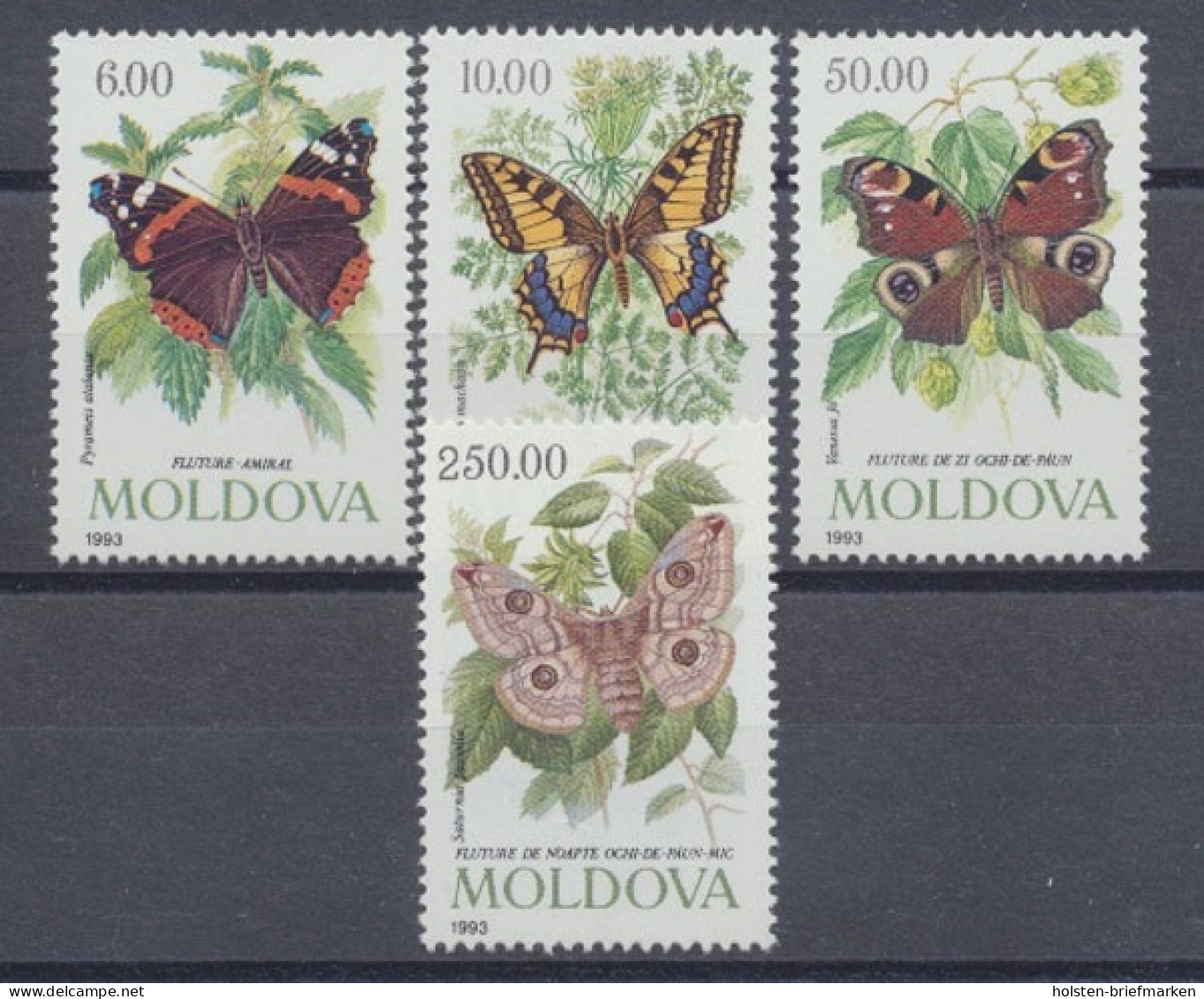 Moldawien, MiNr. 77-80, Postfrisch - Moldova