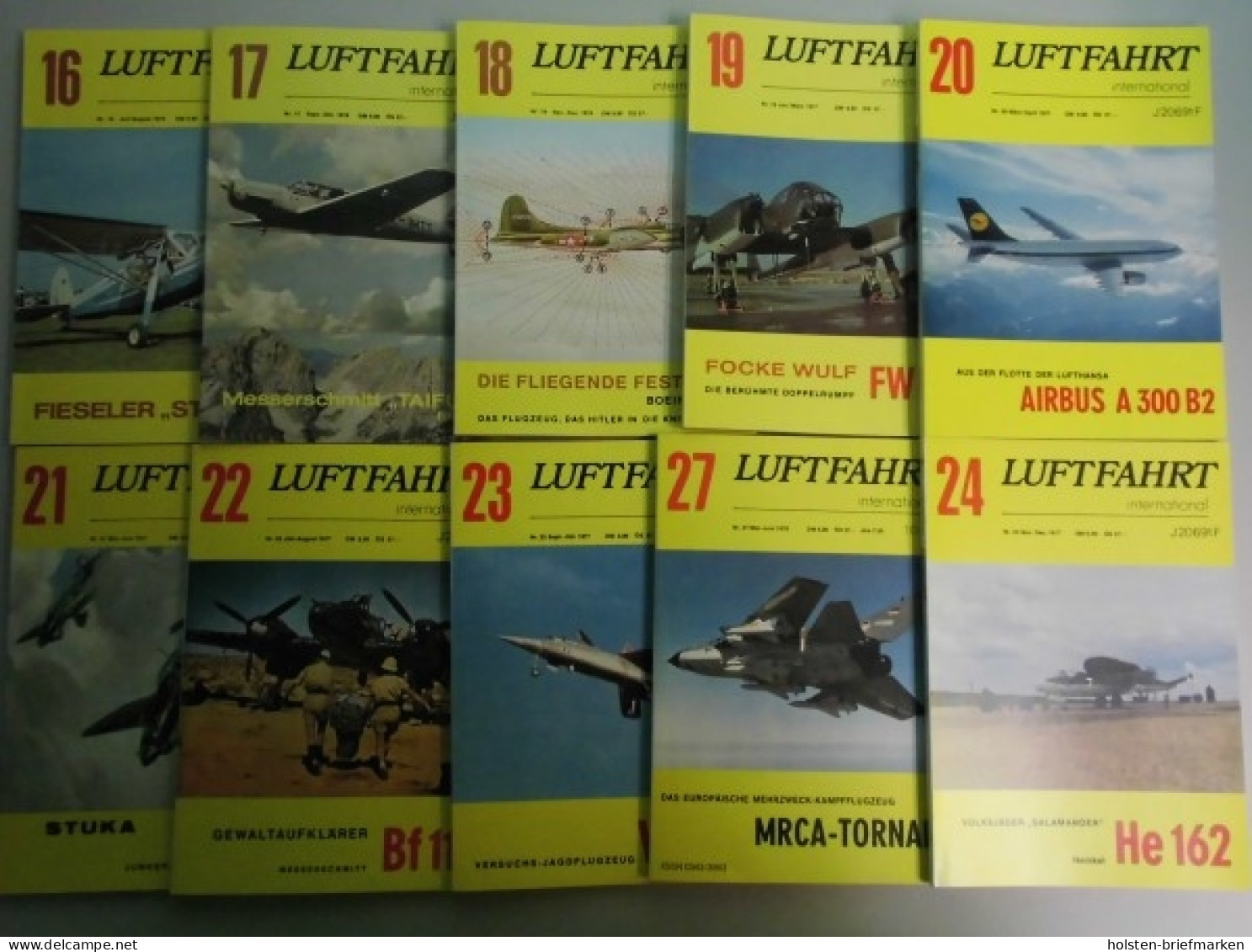 Luftfahrt, International, 24 Hefte - Other & Unclassified
