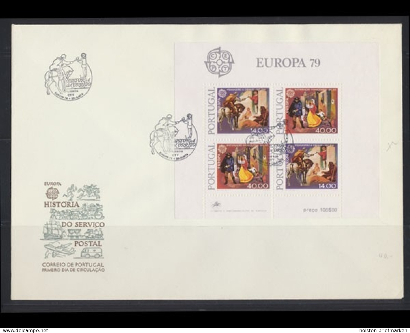 Portugal, Michel Nr. Block 27, FDC - Sonstige & Ohne Zuordnung