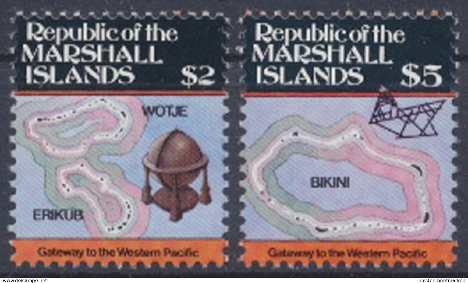 Marshall-Inseln, MiNr. 71-72, Postfrisch - Marshall