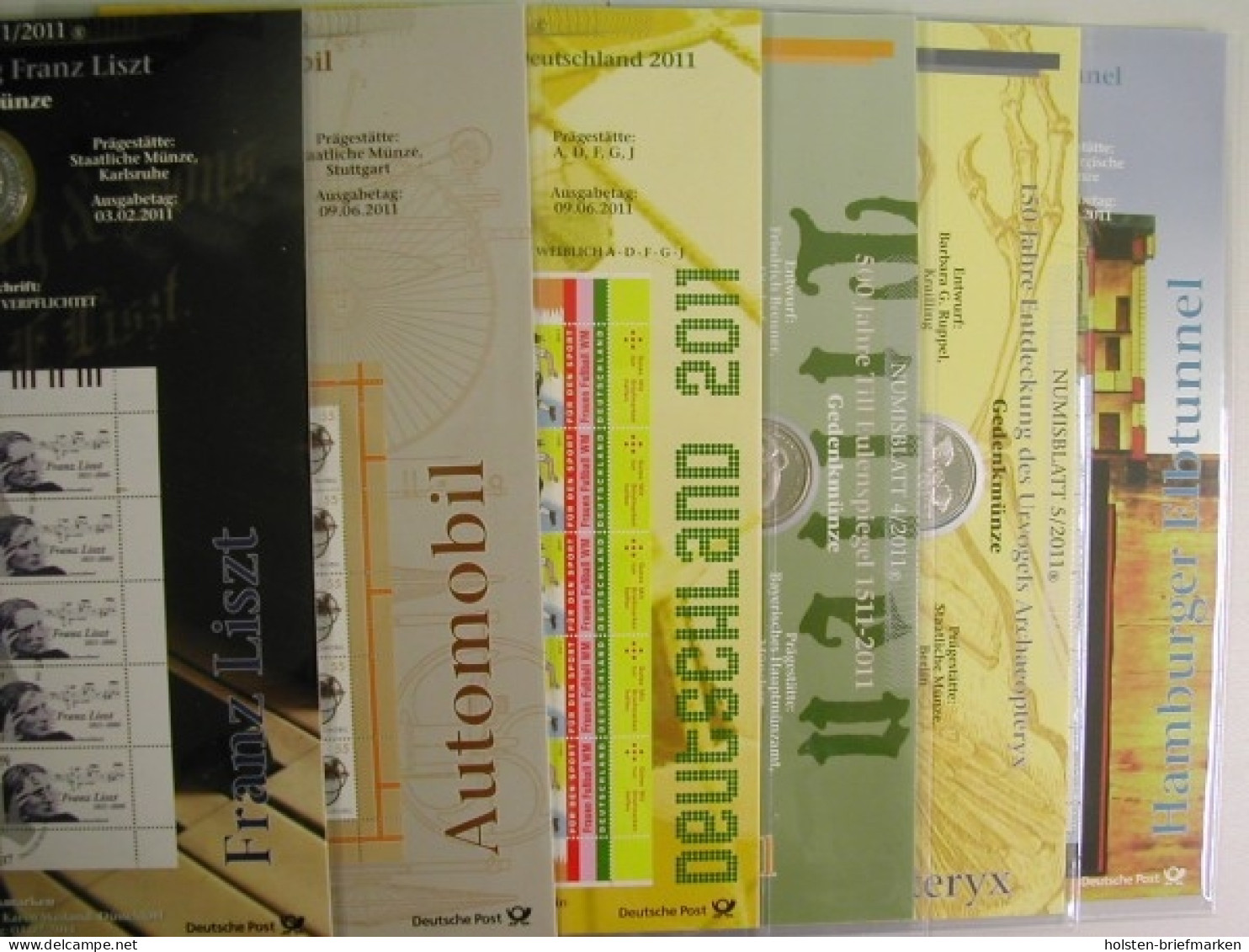 BRD Numisblätter, Kompletter Jahrgang 2011 - Other & Unclassified
