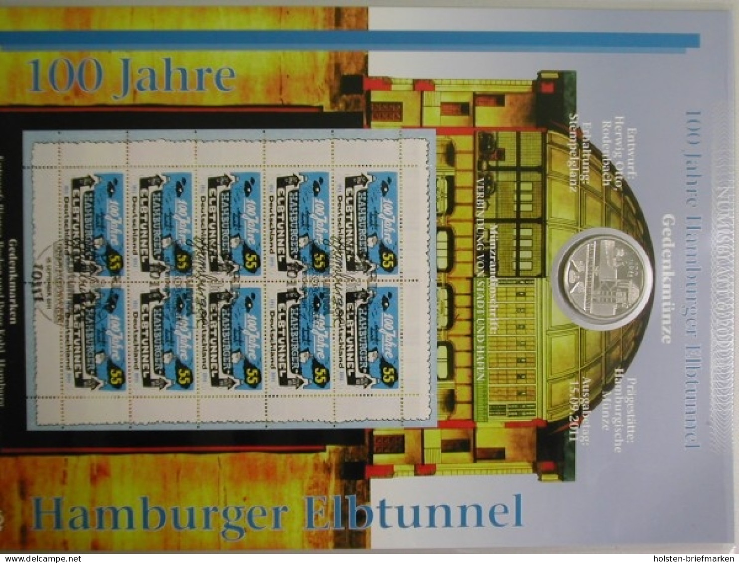 BRD Numisblätter, Kompletter Jahrgang 2011 - Autres & Non Classés