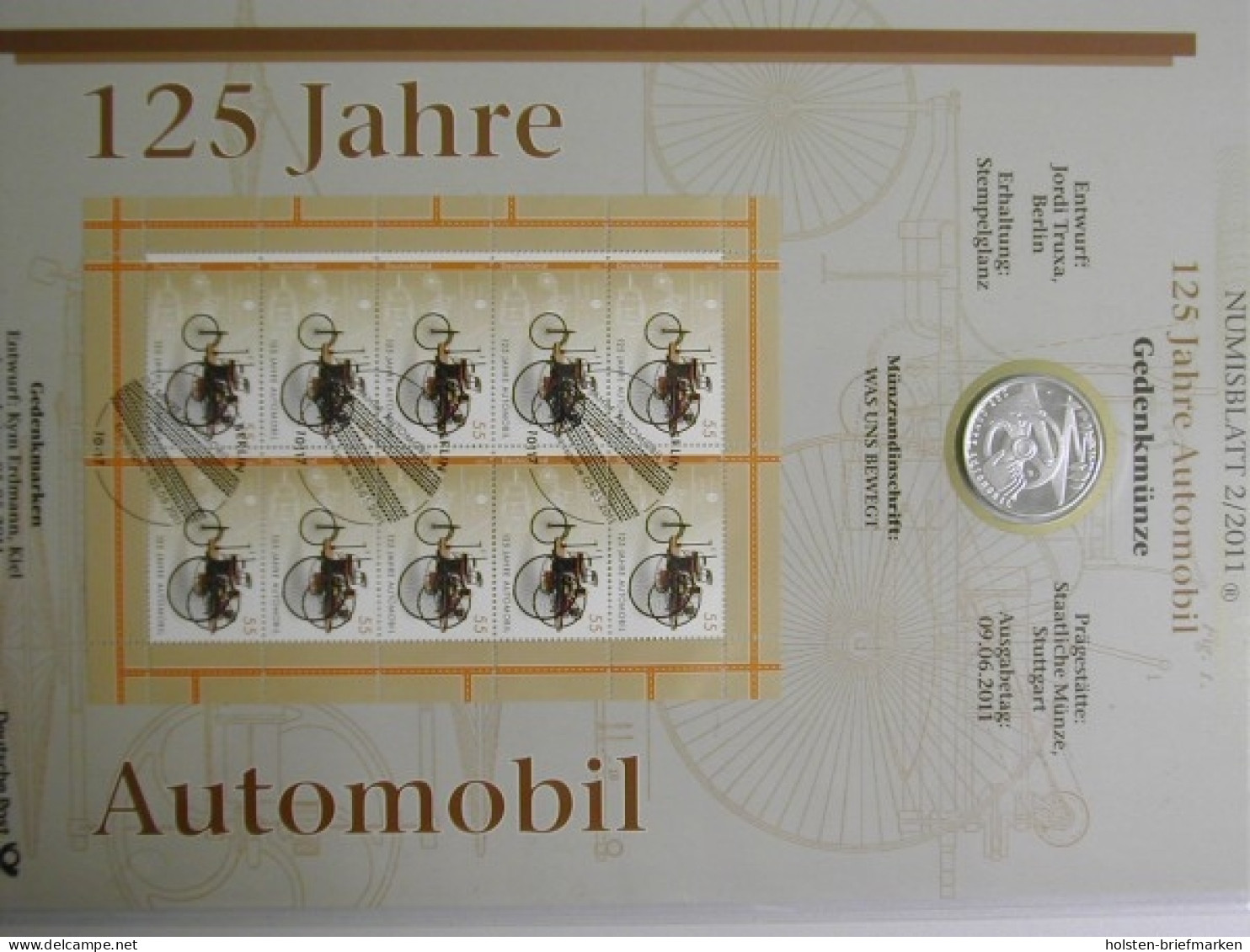 BRD Numisblätter, Kompletter Jahrgang 2011 - Sonstige & Ohne Zuordnung