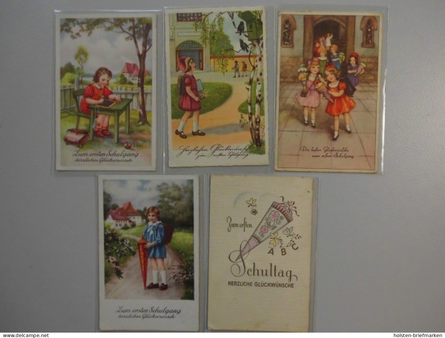 17 Einschulungskarten Aus Der Zeit Vor 1945 - Antillas Holandesas