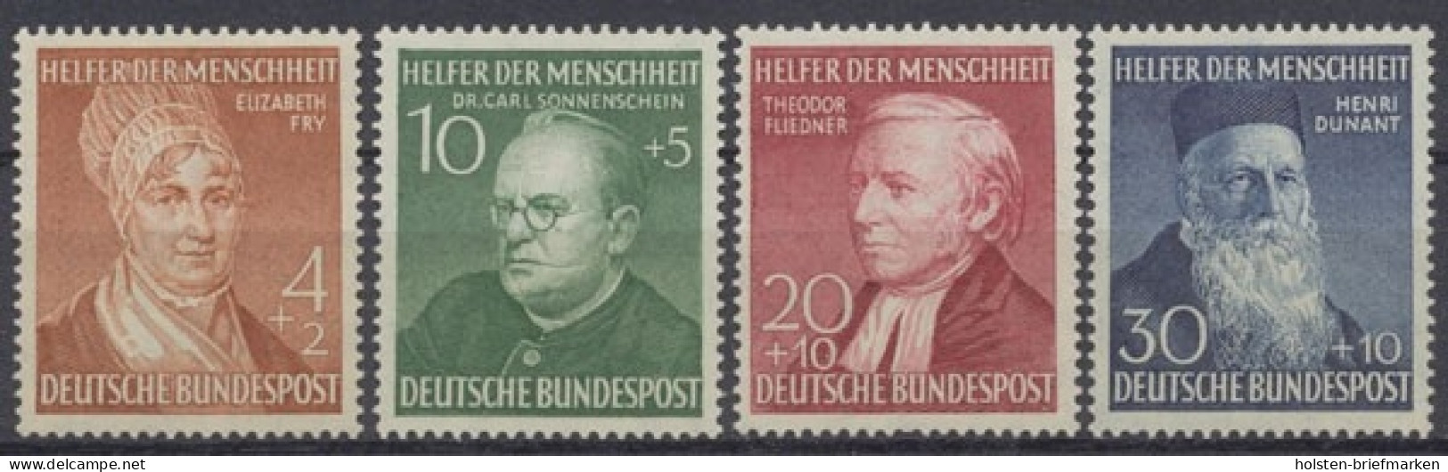 Deutschland (BRD), MiNr. 156-159, Postfrisch - Unused Stamps