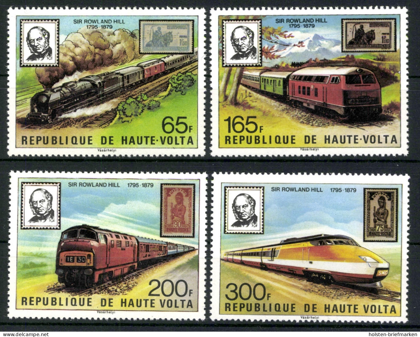 Obervolta, MiNr. 755-758, Postfrisch - Burkina Faso (1984-...)