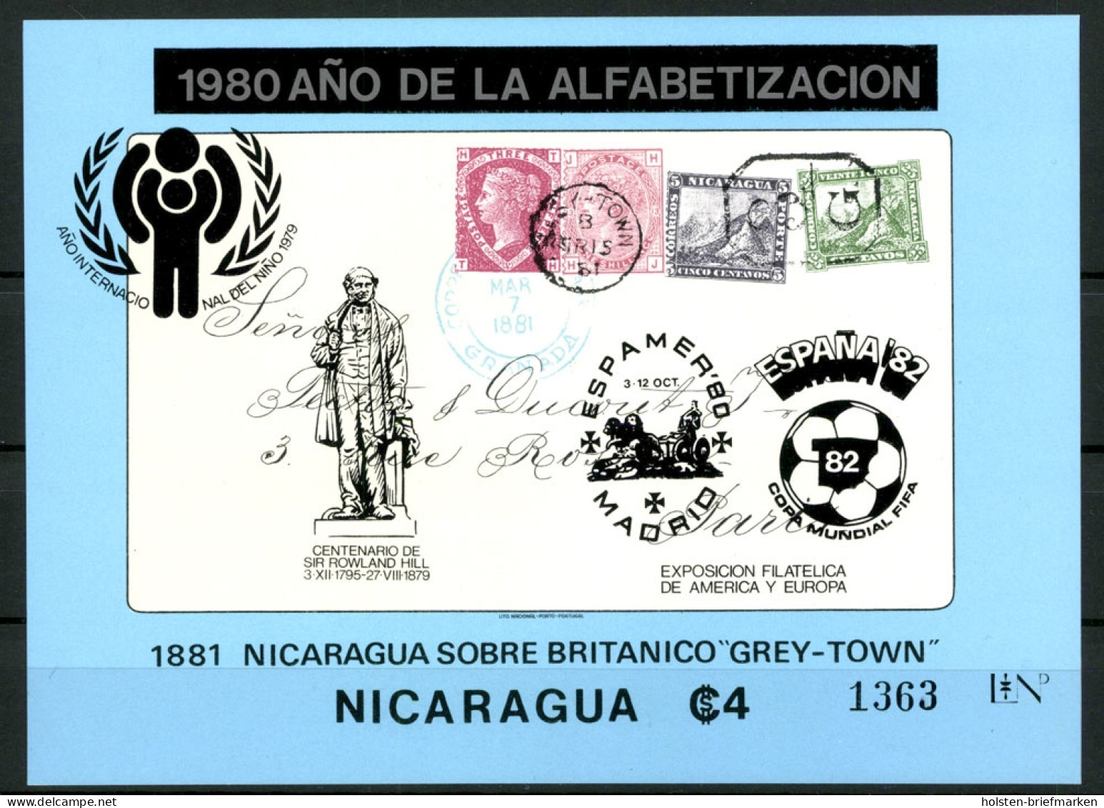 Nicaragua, MiNr. Block 122, Postfrisch - Nicaragua