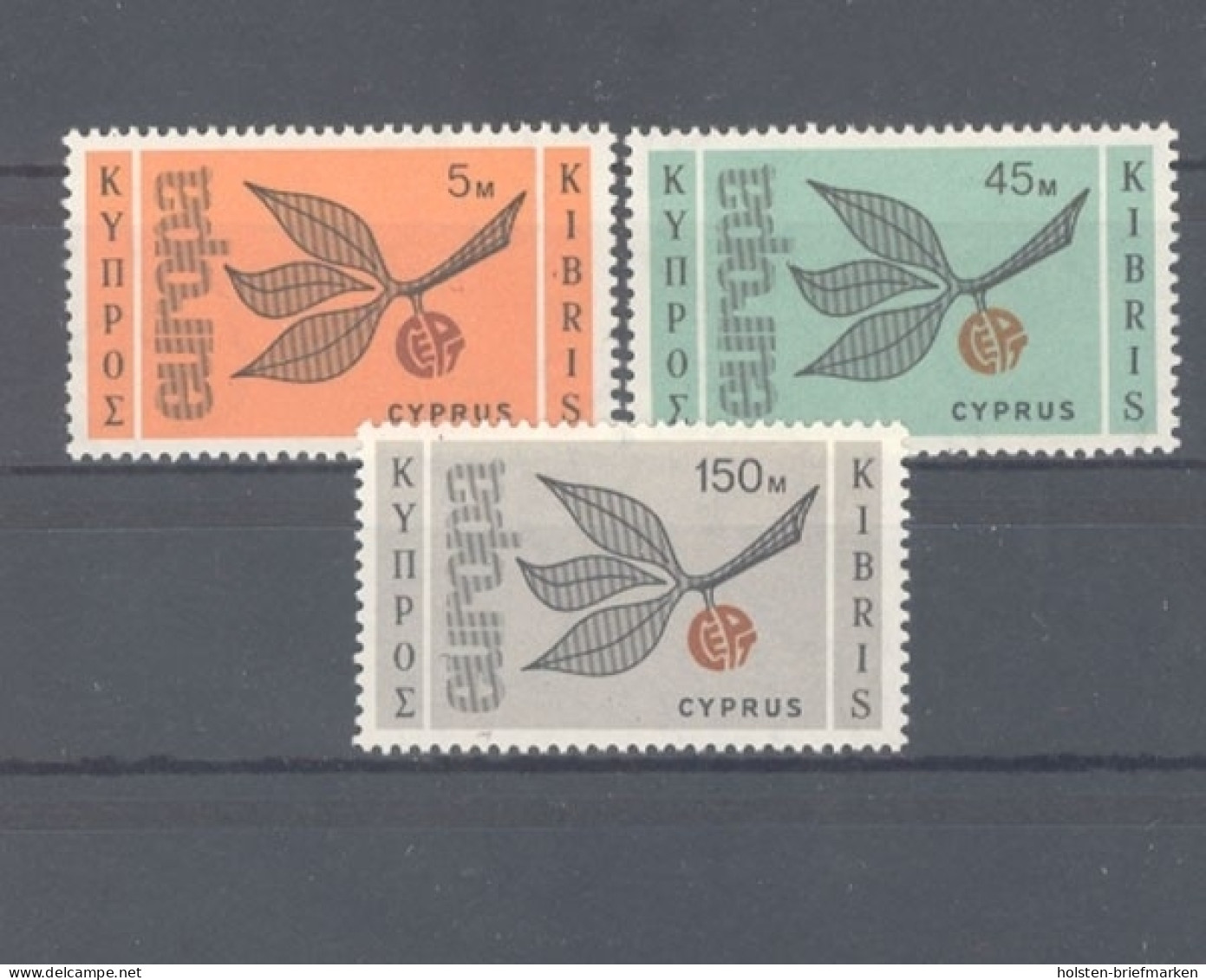 Zypern, MiNr. 258-260, Postfrisch - Unused Stamps