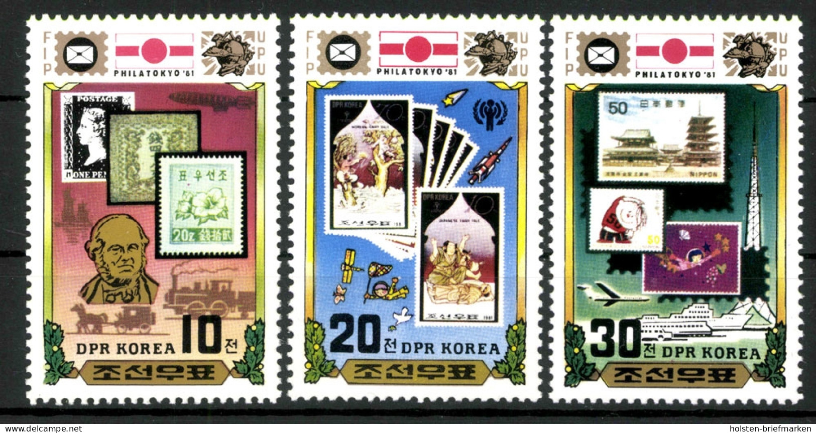 Korea-Nord, MiNr. 2154-2156, Postfrisch - Corée Du Nord