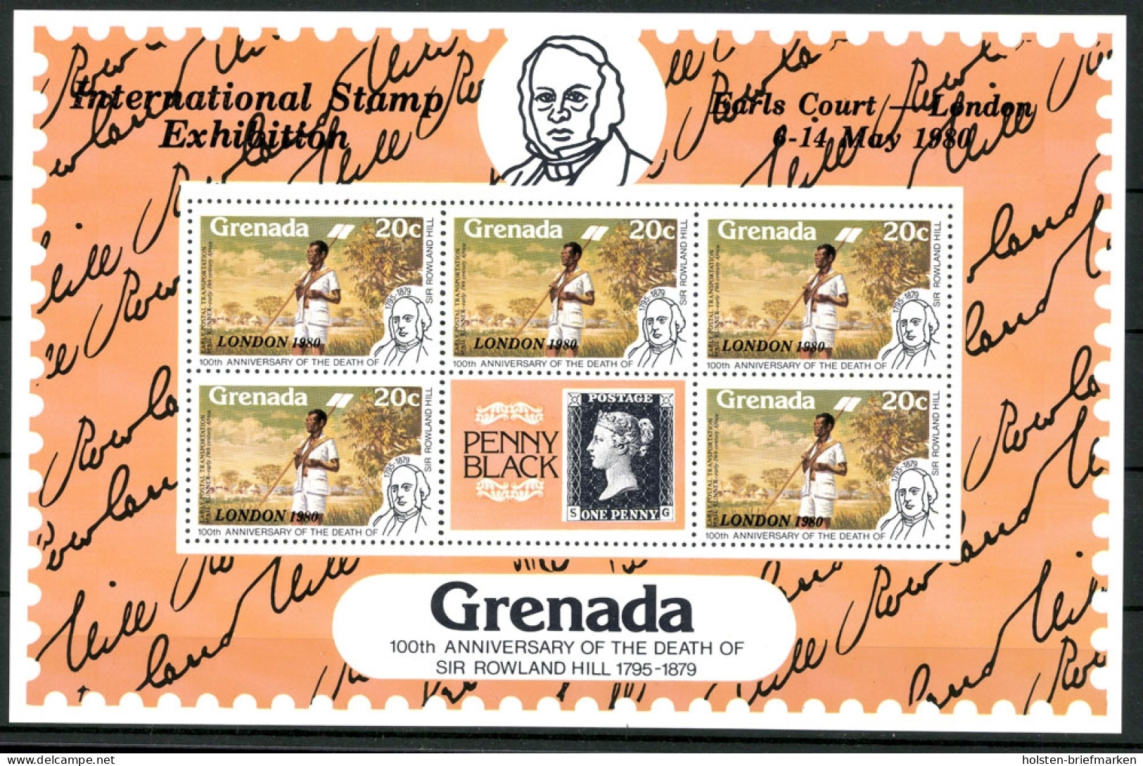 Grenada, MiNr. 1036-1039 Kleinbögen, Postfrisch - Grenade (1974-...)