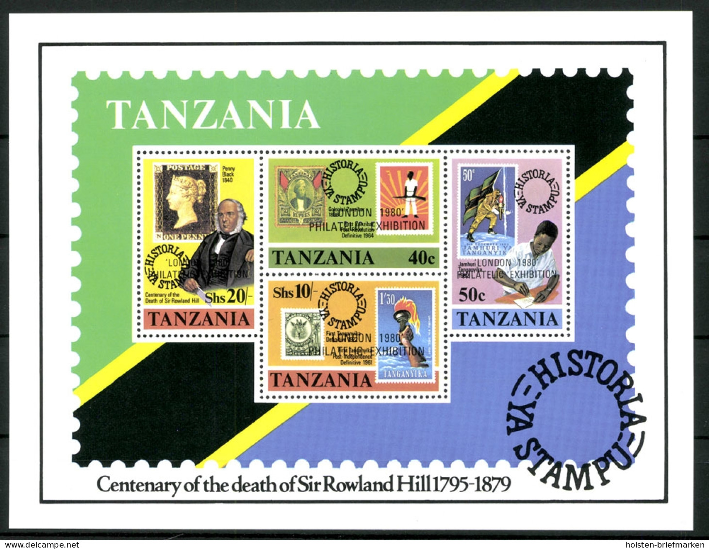 Tansania, MiNr. Block 21, Postfrisch - Tanzania (1964-...)
