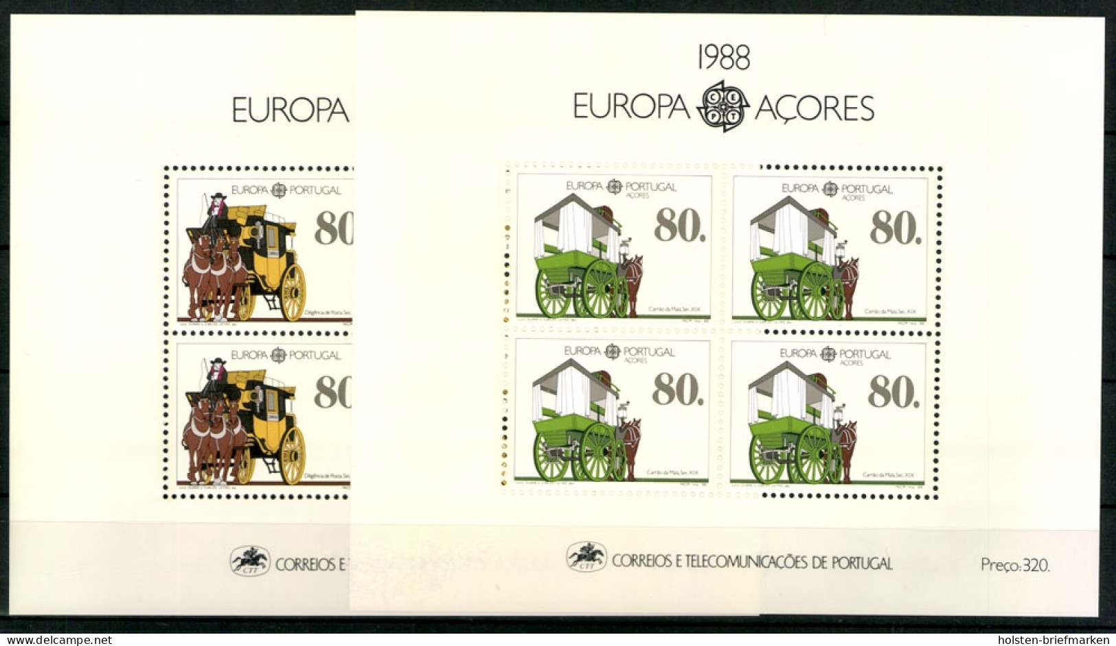 Europa Union (CEPT), Jahrgang 1988, 35 Länder, Postfrisch/MNH - 1988